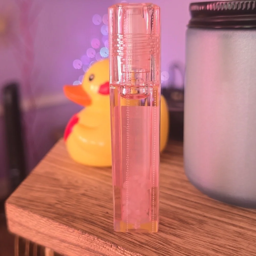 (3) Revolution Crystal Aura Lip Oil-Rose Quartz